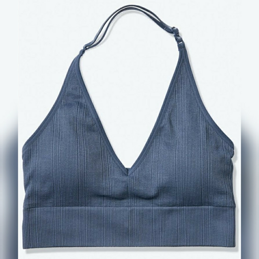 NWT *2* VS PINK Seamless Halter Bra Tops - Picture 5 of 13